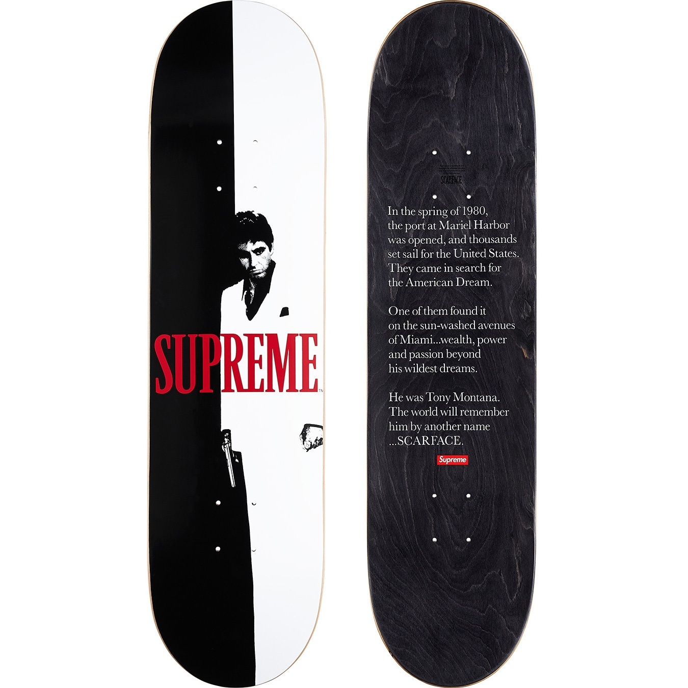 Scarface™ Split Skateboard view 2